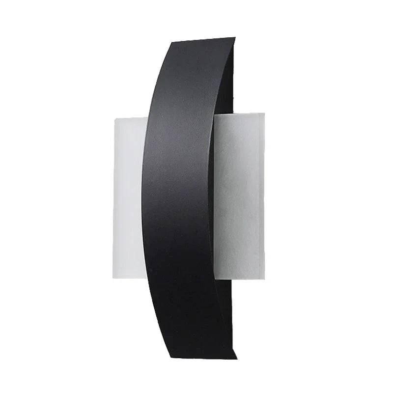 Acryl-Wandleuchte minimalistisch