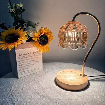 PetalGlow Kerzenwärmer-Lampe