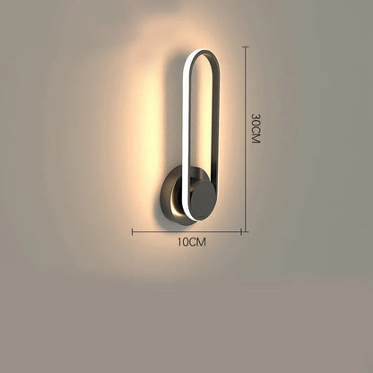 Drehbare Aluminium-Wandleuchte