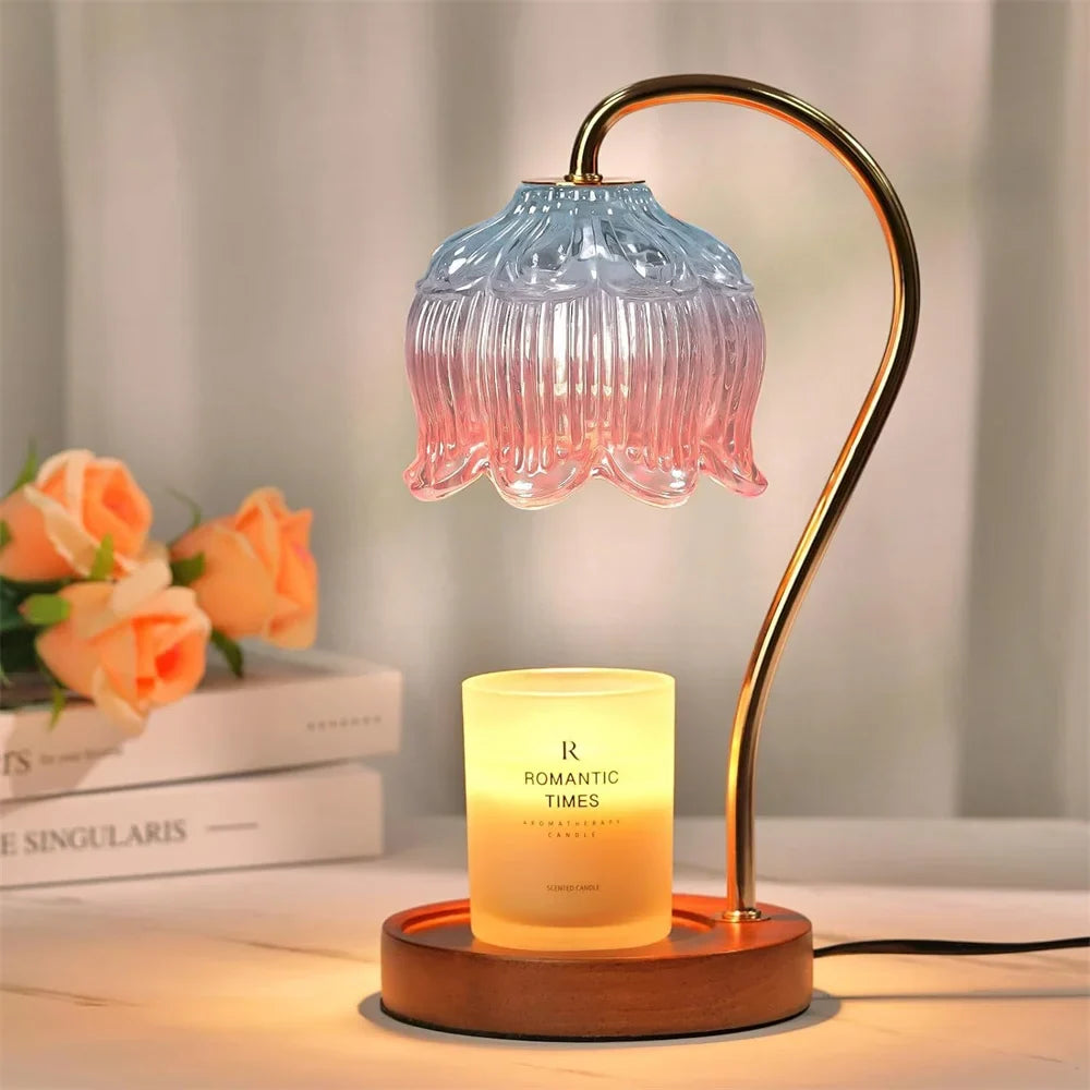 PetalGlow Kerzenwärmer-Lampe