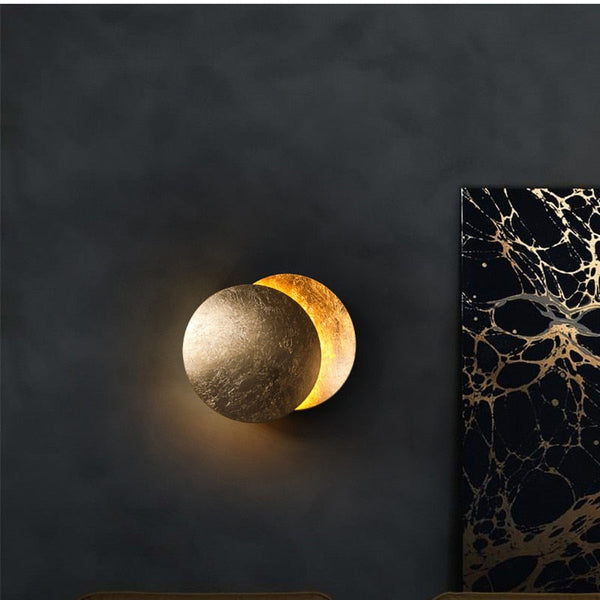 Lunaris Wandleuchte im Eklipse-Design