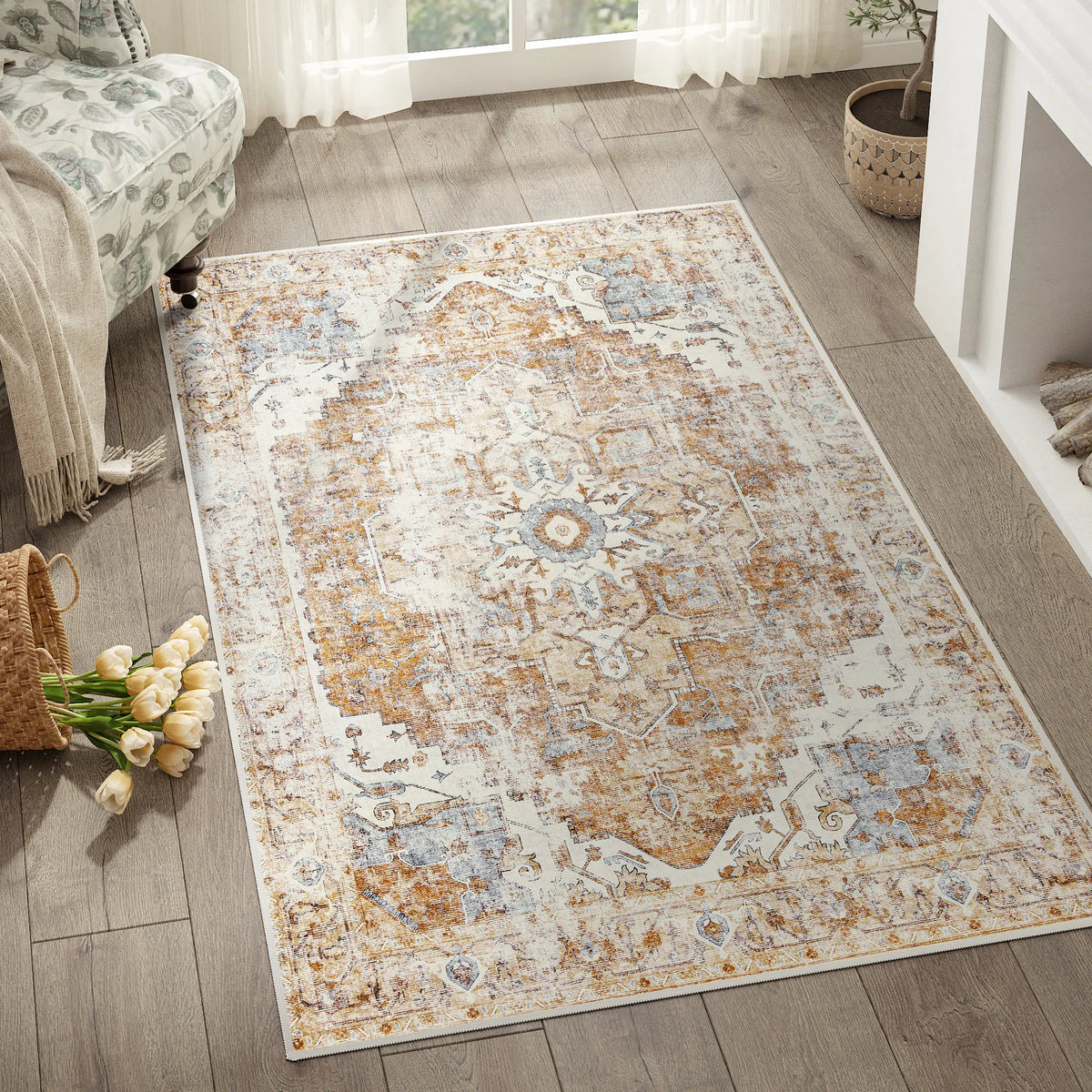Heritage Medaillon-Teppich
