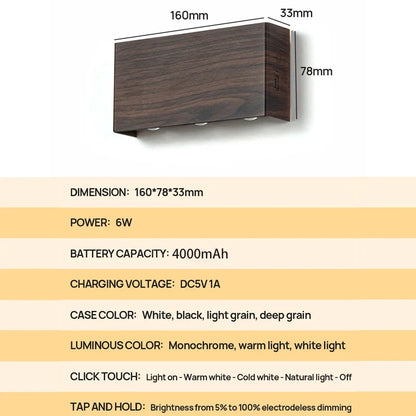 LumiBlock Akku-Wandleuchte