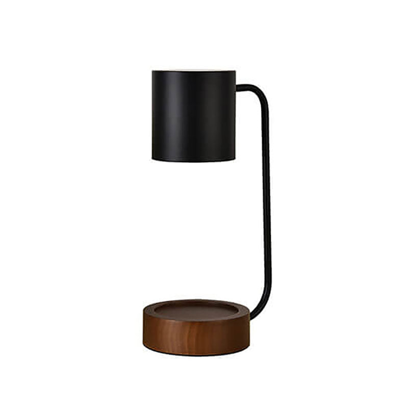 Japanische Tischlampe aus Holz