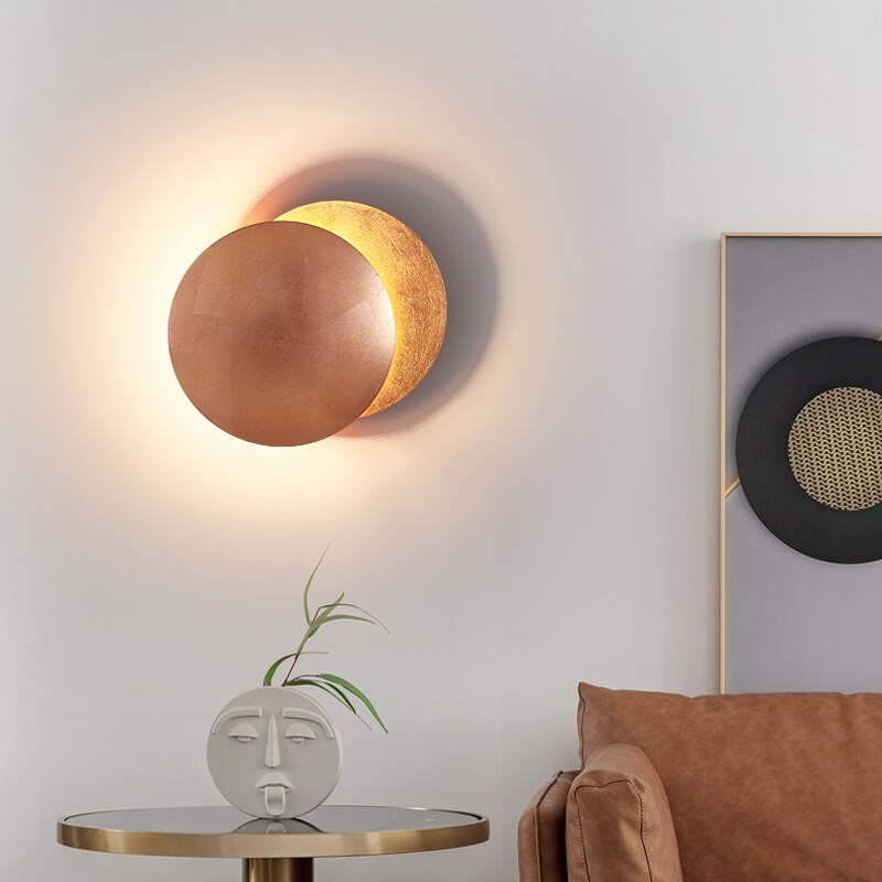 Lunaris Wandleuchte im Eklipse-Design