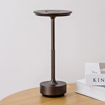Akku-Touch-Tischlampe aus Aluminium