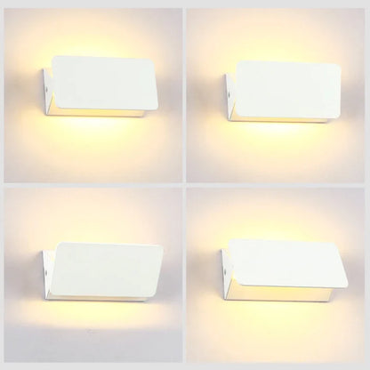Rechteckige LED-Wandleuchte