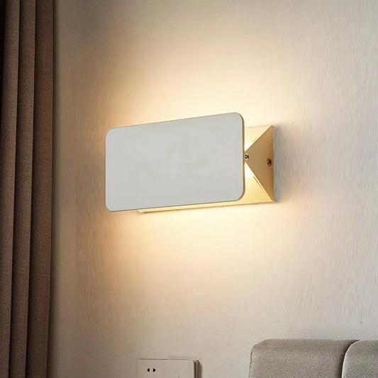 Rechteckige LED-Wandleuchte