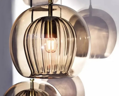 LuxeSphere Glas-Pendelleuchte