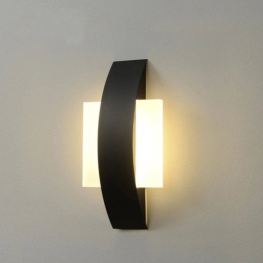Acryl-Wandleuchte minimalistisch