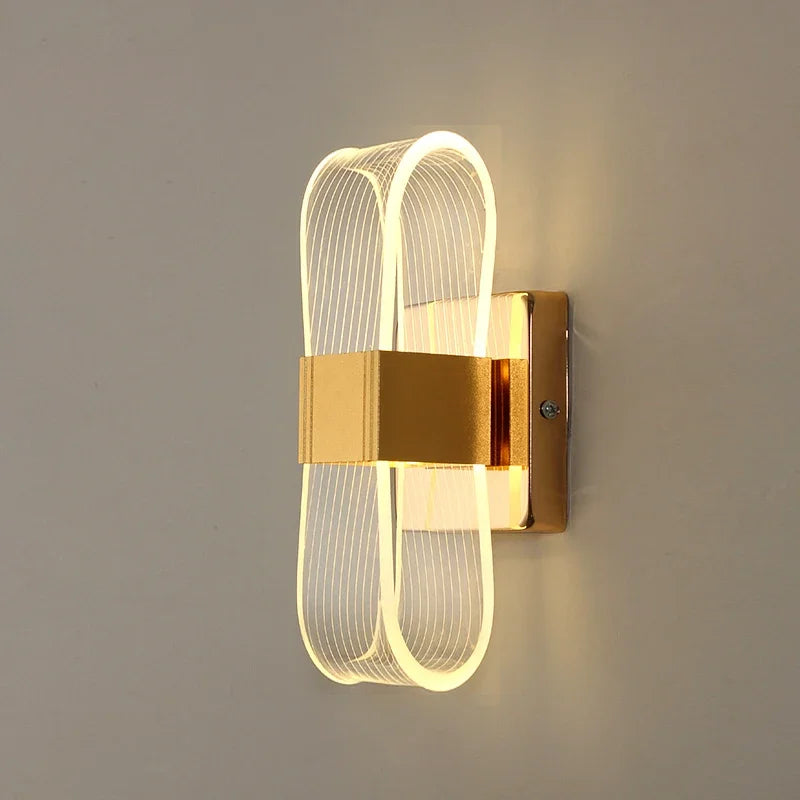 Nordische Aluminium-Wandleuchte