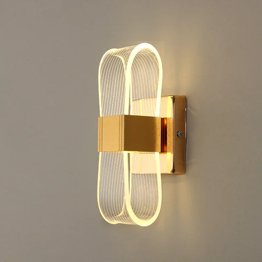 Nordische Aluminium-Wandleuchte
