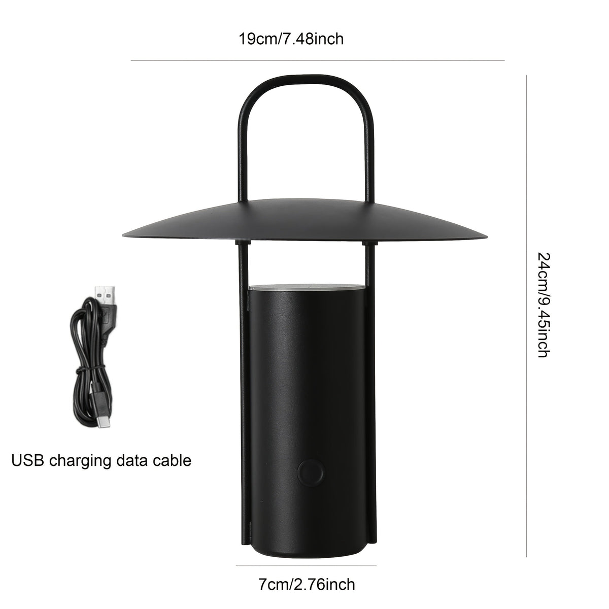Kabellose LED-Touch-Tischlampe