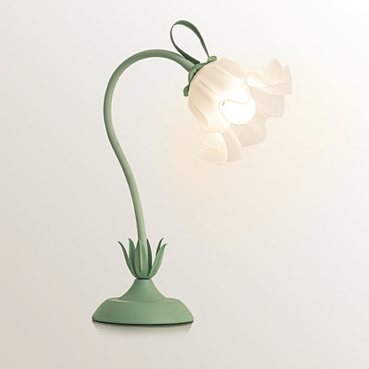 Florale USB-Tischlampe