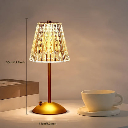 Crystal Touch USB-Tischlampe