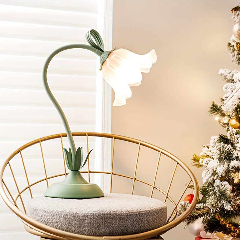 Florale USB-Tischlampe