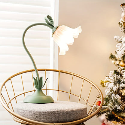 Florale USB-Tischlampe
