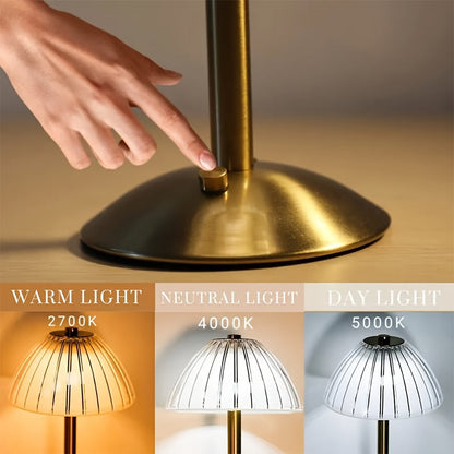 Golden Touch Akku-Tischlampe