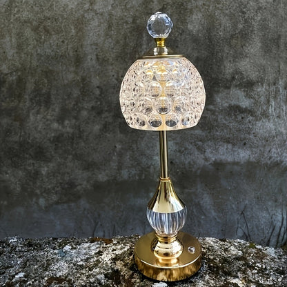 Crystal Touch Akku-Tischlampe