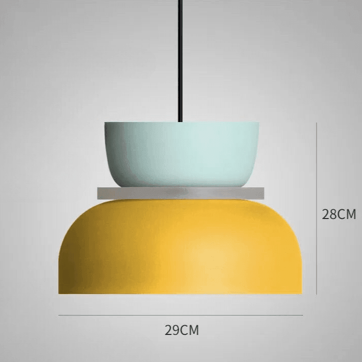 Chico Pendelleuchte in Pastelltönen