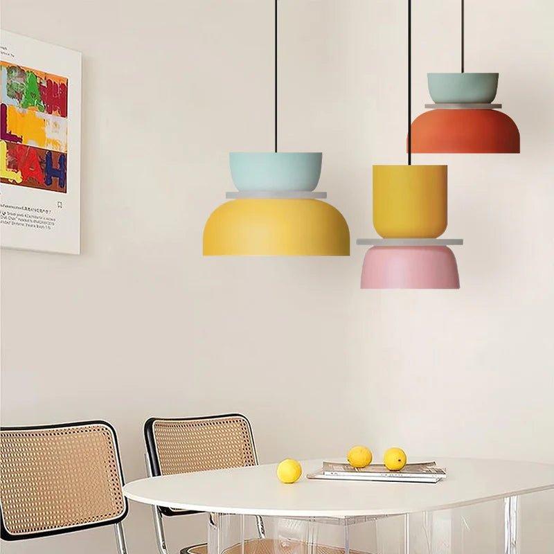 Chico Pendelleuchte in Pastelltönen