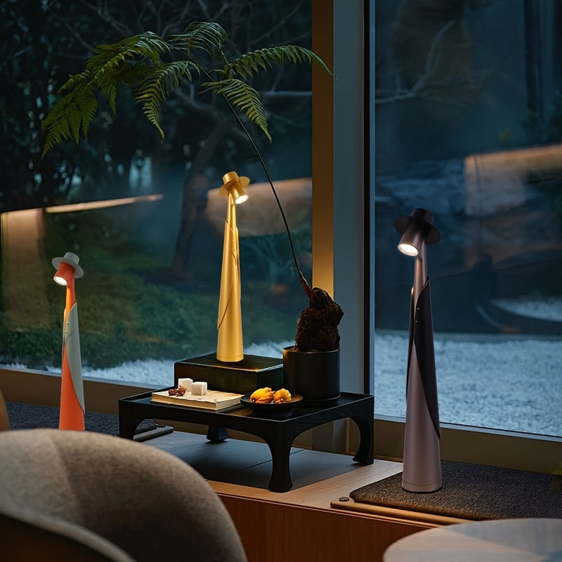Hut-Figur LED-Tischlampe