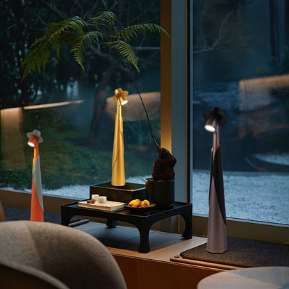 Hut-Figur LED-Tischlampe