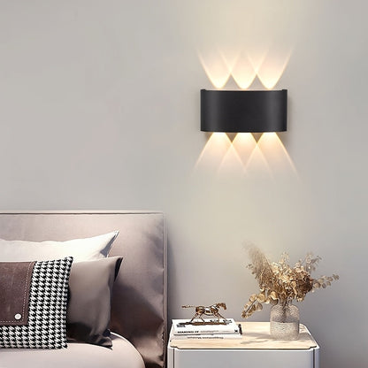 LED-Wandleuchte IP55 für innen und außen
