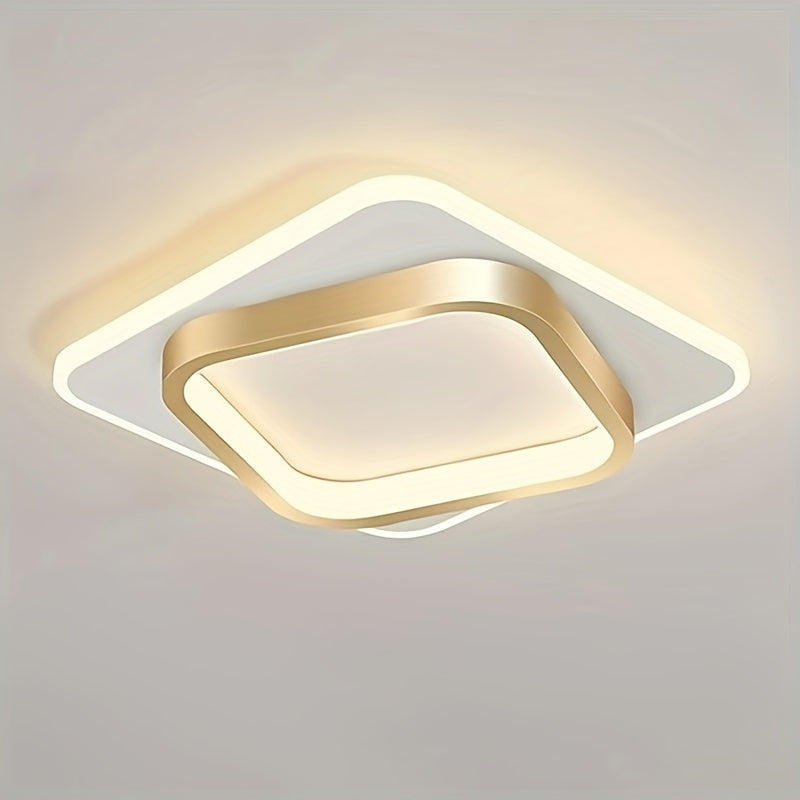 Quadratische LED-Deckenleuchte