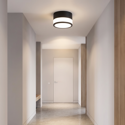 Nordic Aufputz-LED-Downlight an der Flurdecke