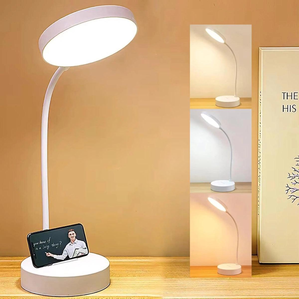 LED-Schreibtischlampe mit USB-Ladefunktion
