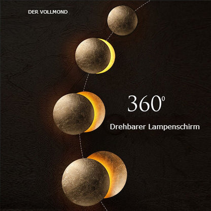 Lunaris Wandleuchte im Eklipse-Design