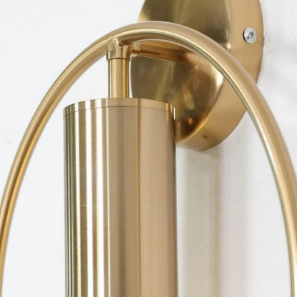 Halo Wandleuchte in Gold